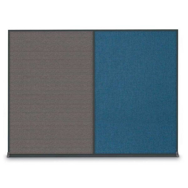 Double Door Radius Plus Corkboard, 48